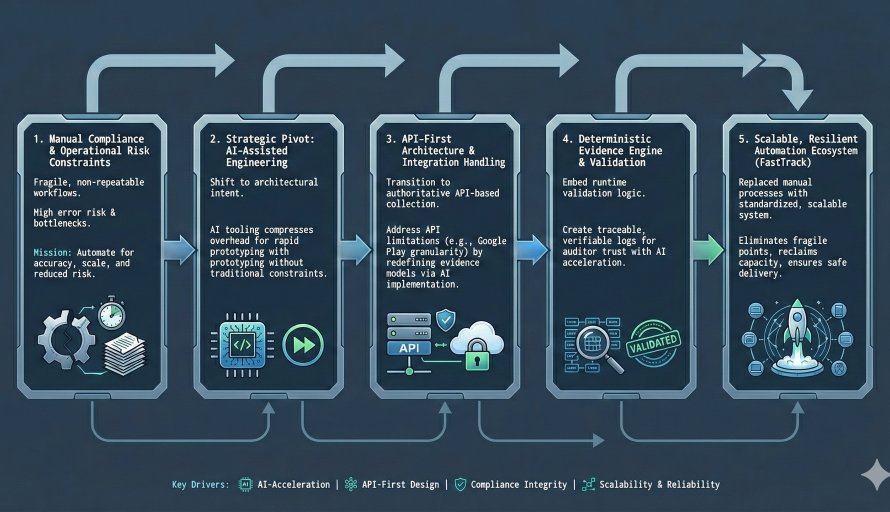 Building an AI-Accelerated Compliance Automation Platform for 24x Faster Audits featured image